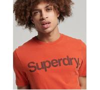 Superdry T-shirt manches courtes Vintage Cl Classic Mw Rouge Taille S