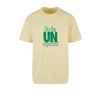Mister Tee Do The Unexpected Short Sleeve T-shirt Jaune XS Homme
