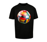 Mister Tee Football´s Coming Home Europe Tour Short Sleeve T-shirt Noir 2XL Homme