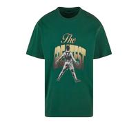 MT Upscale T-Shirt 'Greatest' beige / anthracite / gris clair / émeraude, Taille L