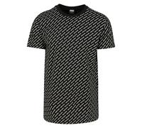 Urban Classics T-Shirt Allover Logo Tee Black XL