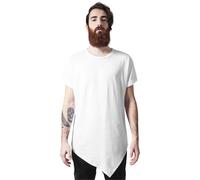 Urban Classics T-shirt Asymetric Long Tee Blanc L