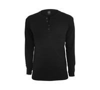 T-shirt Urban Classic basic henley Noir L