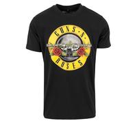 MERCHCODE T-shirt à logo Guns N' Roses Noir Taille M