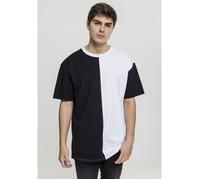 T-shirt - Urban Classic - Harlequin - Noir/Blanc - Pur Coton - Coupe Oversized M