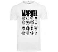 T-shirt Urban Classic marvel crew Blanc 2XL