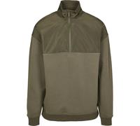 Urban Classics Military Troyer Long Sleeve T-shirt Vert M Homme