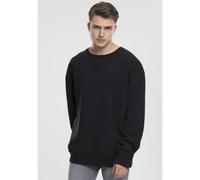 Urban Classics Pull oversize col ras-du-cou bords ouverts Noir S