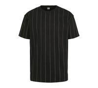 Urban Classics T-shirt Oversized Pinstripe Homme Noir XL Grande Taille EU