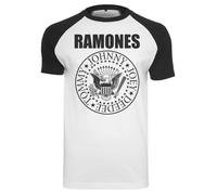 Mc Clothes Ramone Circle Raglan T-shirt Blanc L Homme
