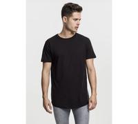 Urban Classics T-shirt Shaped Long Tee — manches courtes, col rond, 100% coton — Noir XS