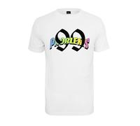 T-shirt Urban Classics 99 Problems Rainbow Blanc S