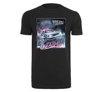 T-shirt Urban Classics back to the future outatime Noir S