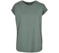 T-shirt Urban Classics femme Extended Shoulder Tee Vert XS