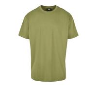 Urban Classics T-shirt Homme Oversize - Tissu épais, 90% coton/10% viscose, Newolive XL