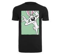 Merchcode T-shirt Looney Tunes Bugs Bunny Funny Face Tee Black S