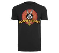 Mister Tee T-Shirt 'Looney Tunes Bugs Bunny' jaune / gris / rouge orangé / noir / blanc, Taille M