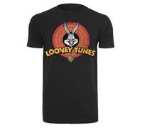 Mister Tee T-Shirt 'Looney Tunes Bugs Bunny' jaune / gris / rouge orangé / noir / blanc, Taille XS