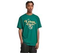 Urban Classics T-shirt avec logo Globe Organique Vert Taille M Homme