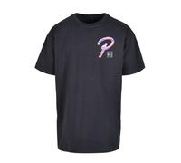 T-shirt Urban Classics Prisma Oversize - bleu marine - XXL XS