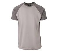 Urban Classics – T-shirt Raglan Contrast – Asphalte/Darkshadow – M Homme