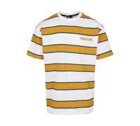 T-shirt Urban Classics starter logo striped Blanc XS