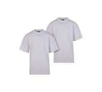 Urban Classics T-shirt Tall Tee – Lot de 2 – Blanc et Blanc – Homme XXXXL