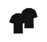 Urban Classics Tb006a-tall Tee 2-Pack T-Shirt, Noir et Noir, XXL Hommes