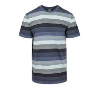 Urban Classics Yarn Dyed Sunrise Stripe Short Sleeve T-shirt Bleu S Homme
