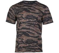 Mil-Tec T-shirt Tiger Stripe militaire Gris 902