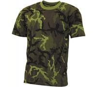 T-SHIRT US Armée Camouflage S-7XL Plusieurs Couleurs Uni Camo BW Bundeswehr