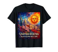 T-Shirt USA Eclips American History America Patriotic Lovers T-Shirt