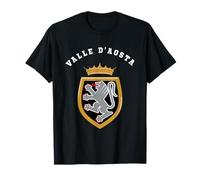 T-shirt Vallée d'Aoste Blason Tee Drapeau souvenir T-Shirt