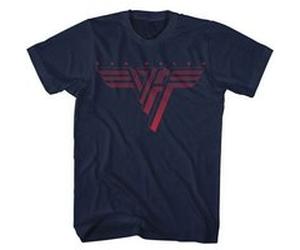 T-shirt vanhalen classic red logo unisexe marine ts4xl Bleu G