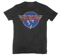 T-shirt vanhalen world tour '78 full colour unisexe noir taille m Noir G