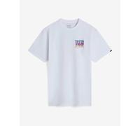 T-shirt Vans Palm Cheers Classic à manches courtes blanc vert rose - S