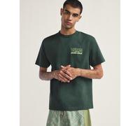 T-shirt Vans Shop Front manches courtes vert blanc - M