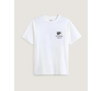 T-shirt Vans Stockpile manches courtes blanc noir - S