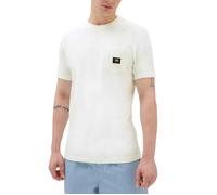 T-Shirt Vans Tissé Patch Blanc pour Homme S