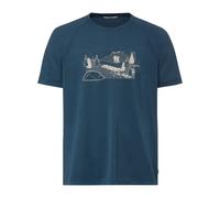 Vaude Gleann Ii Short Sleeve T-shirt Bleu 2XL Homme