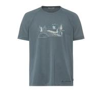Vaude Gleann Ii Short Sleeve T-shirt Gris 3XL Homme