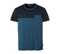 Vaude Nevis Iii Short Sleeve T-shirt Bleu S Homme