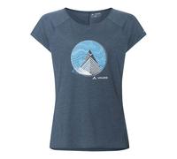 T-shirt VAUDE Tekoa II (dark sea uni) femme 34