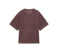 T-shirt velours femme Puma Elevated Violet M