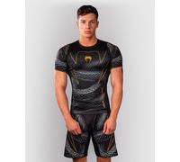 T-shirt Venum Matupa Rashguard manches courtes noir gris orange - S