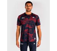 T-shirt Venum UFC Zenith Fight Week manches courtes rouge bleu marine - XXL