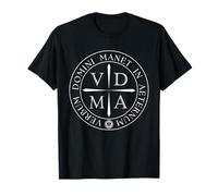 T-Shirt Verbum Domini Manet in Aeternum, Rose luthérienne. T-Shirt