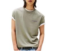 T-shirt Vert Homme Tommy Hilfiger Tjm Reg Blur Script XL