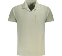 T-shirt vert pour hommes à manches courtes avec col en V et poche - coupe regular, taille : S Couleur : Verde