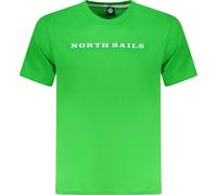 T-shirt vert pour hommes : manches courtes, col rond & logo - Parfait pour tous les jours, taille : S Couleur : Verde